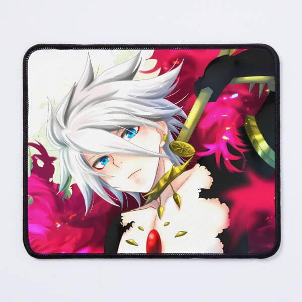 Item preview, Red Lancer Karna Fate Grand Order Bright Blue Eyes Aura designed and sold by MicaheHaffner.