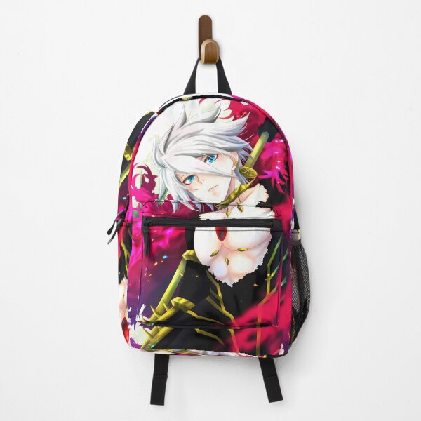 Item preview, Red Lancer Karna Fate Grand Order Bright Blue Eyes Aura designed and sold by MicaheHaffner.