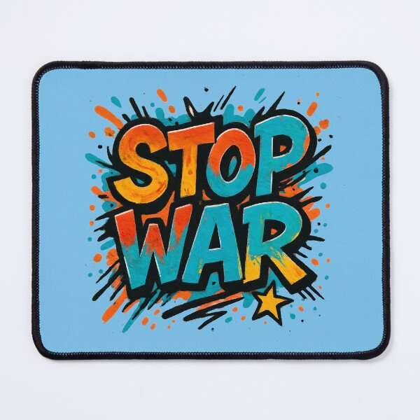 Item preview, Stop War Graphic Graffiti designed and sold by ArunDandiboina.