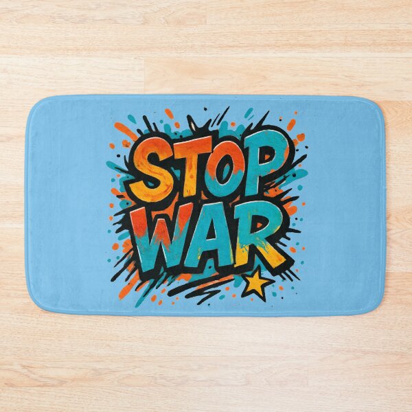 Item preview, Stop War Graphic Graffiti designed and sold by ArunDandiboina.
