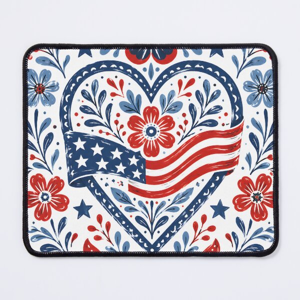 Item preview, Patriotic Folk Heart designed and sold by RexNoise.
