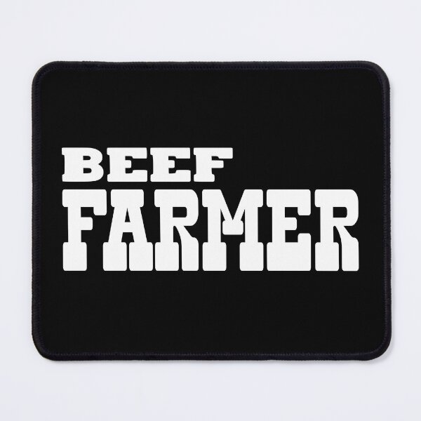 Item preview, Beef Farmer Typography Graphic | Cattle Ranch Farming farmer farm ranch designed and sold by Jt41.