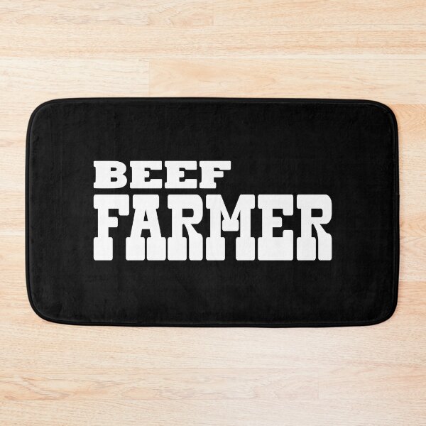 Item preview, Beef Farmer Typography Graphic | Cattle Ranch Farming farmer farm ranch designed and sold by Jt41.