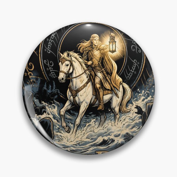Item preview, Lord of the Rings Glorfindel Poster designed and sold by Senpaiwaves.