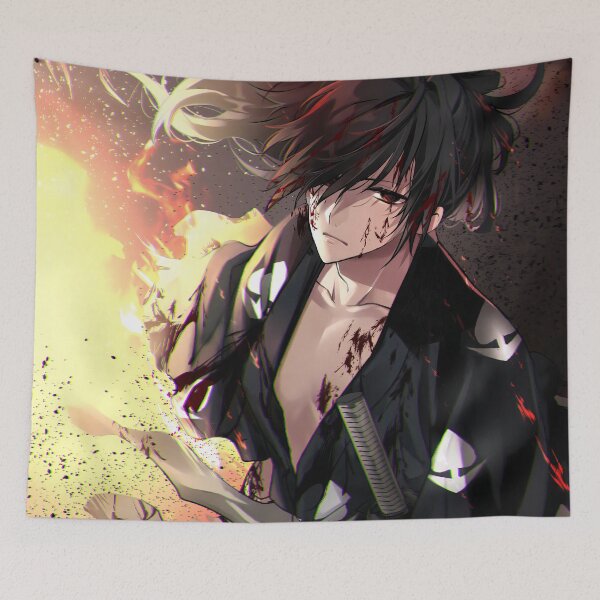 Item preview, Hyakkimaru Dororo Ember Ronin With Dark Kimono designed and sold by MicaheHaffner.