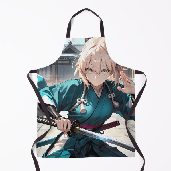 Item preview, Okita Souji Fate Grand Order Azure Warrior Courtyard Stance designed and sold by MicaheHaffner.