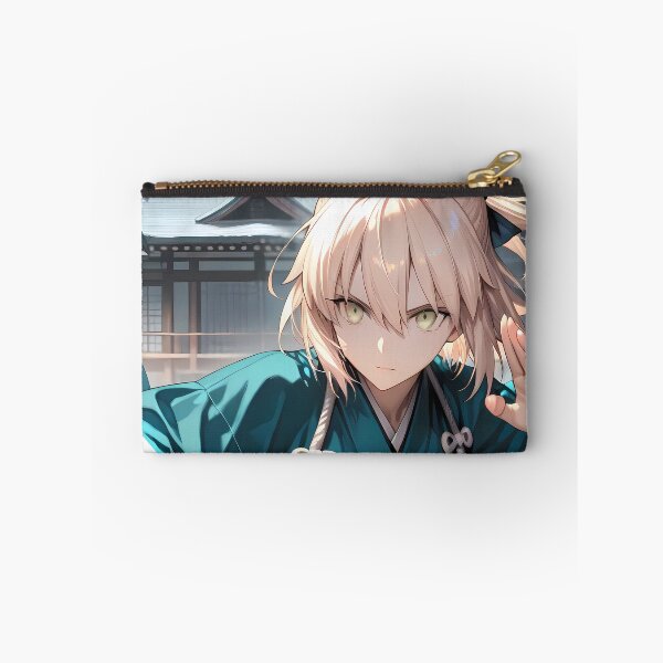 Item preview, Okita Souji Fate Grand Order Azure Warrior Courtyard Stance designed and sold by MicaheHaffner.