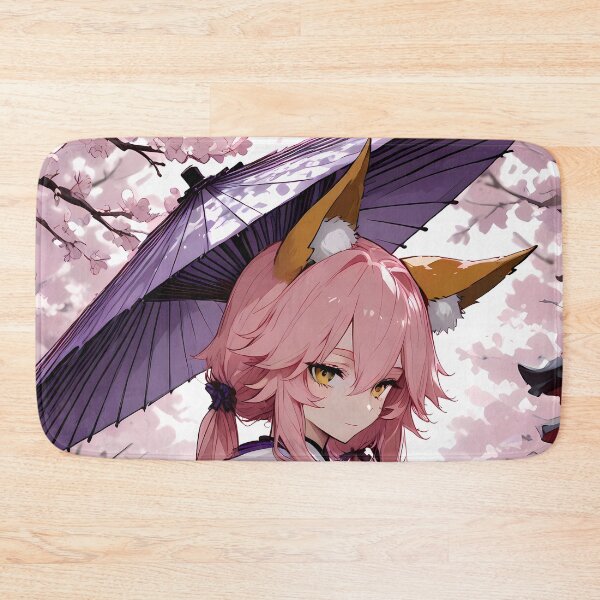 Item preview, Tamamo no Mae Fate Grand Order Sakura Shrine Parasol designed and sold by MicaheHaffner.