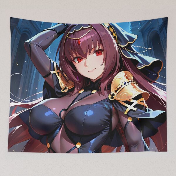 Item preview, Scathach Fate Grand Order Cathedral Spear Stance designed and sold by MicaheHaffner.