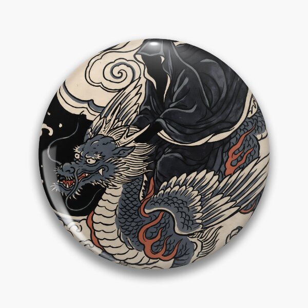 Artikelvorschau, Herr der Ringe Smaug Ukiyo-e Drache entworfen und verkauft von Senpaiwaves.