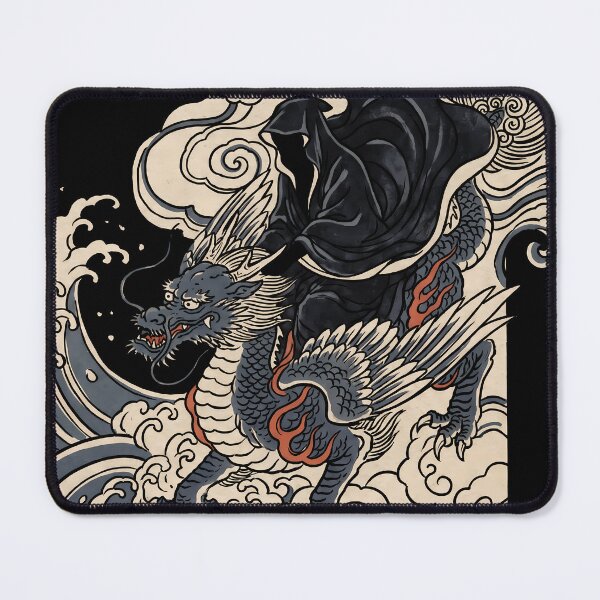 Item preview, Lord of the Rings Smaug Ukiyo-e Dragon designed and sold by Senpaiwaves.