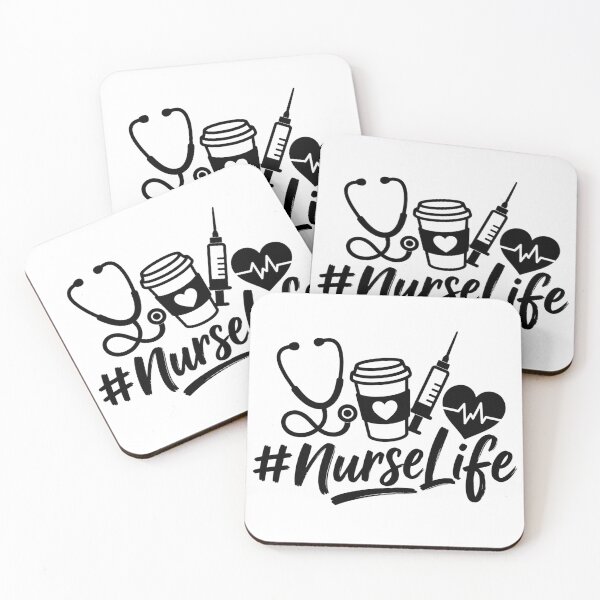 Item preview, Nurse Life Coffee SVG | Funny Nurse Shirt Design designed and sold by M.Store.