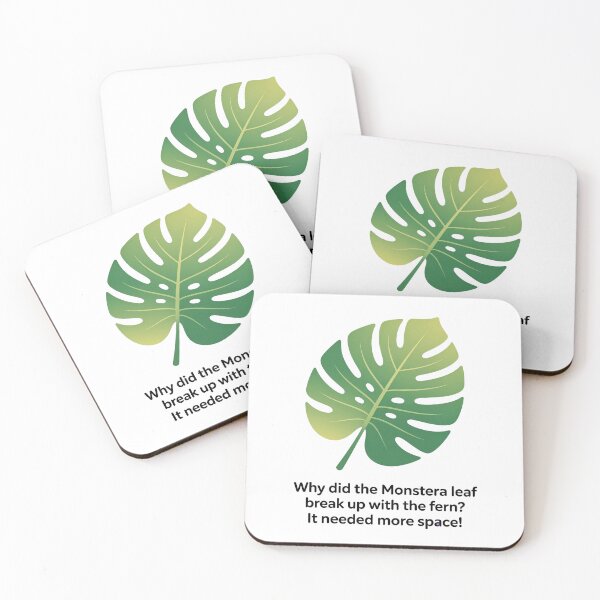 Item preview, Monstera Breakup Joke designed and sold by Mystic & Celestial Art.