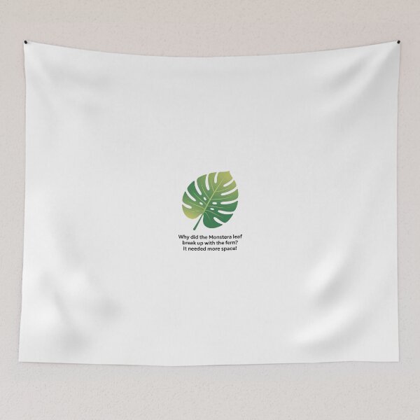 Item preview, Monstera Breakup Joke designed and sold by Mystic & Celestial Art.