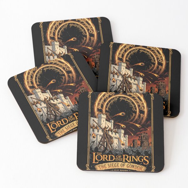 Item preview, Lord of the Rings The Siege of Gondor Poster designed and sold by Senpaiwaves.