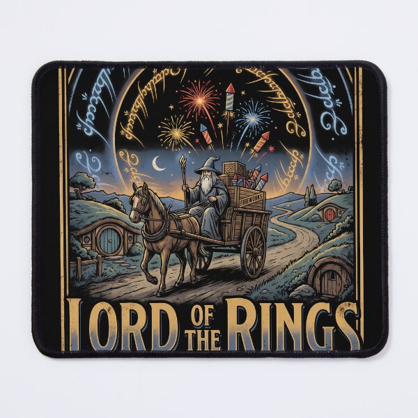 Item preview, Lord of the Rings The Grey Pilgrim Poster designed and sold by Senpaiwaves.
