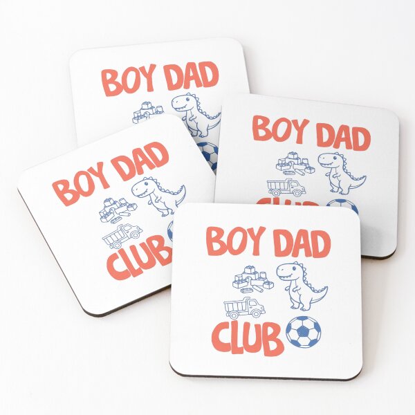 Item preview, Boy Dad Club Dinosaur Truck Building Blocks Cute Father's Day Gift designed and sold by HBDStudio.