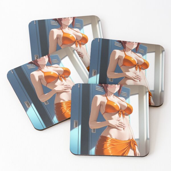 Item preview, Chisa Kotegawa Grand Blue Orange Locker Room Quiet Summer designed and sold by justnickthings.