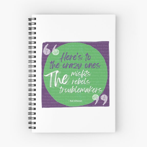 Item preview, Here's to the crazy ones. designed and sold by Creative Kelly.