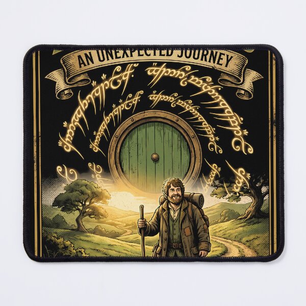 Item preview, Lord of the Rings An Unexpected Journey Poster designed and sold by Senpaiwaves.