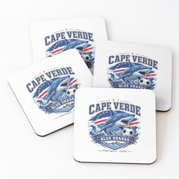 Item preview, Cape Verde Football Blue Sharks designed and sold by Streetshop79.