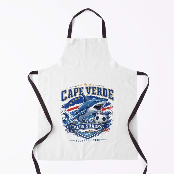 Item preview, Cape Verde Football Blue Sharks designed and sold by Streetshop79.