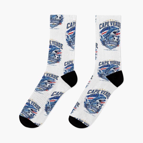 Item preview, Cape Verde Football Blue Sharks designed and sold by Streetshop79.