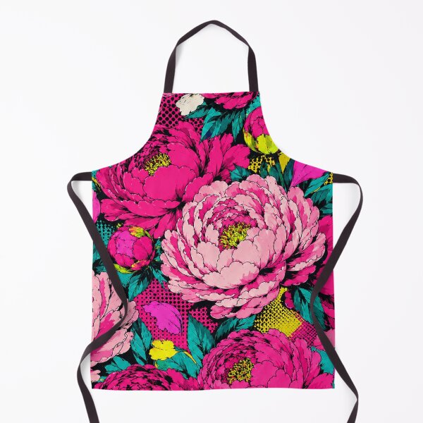 Item preview, Colorful Pop Art Summer Peony Floral Print designed and sold by BeJolley.