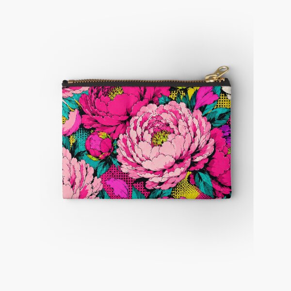 Item preview, Colorful Pop Art Summer Peony Floral Print designed and sold by BeJolley.