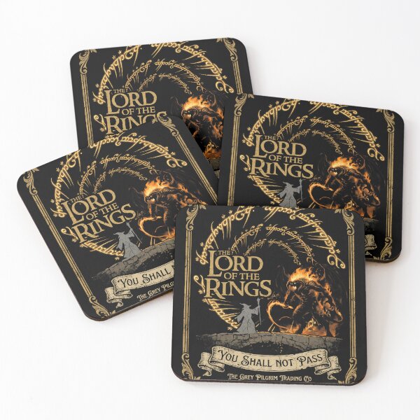 Item preview, Lord of the Rings You Shall Not Pass Balrog Poster designed and sold by Senpaiwaves.