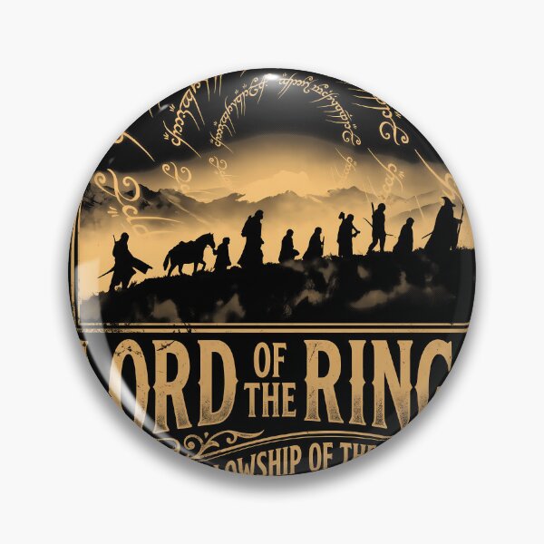 Item preview, Lord of the Rings The Fellowship of the Ring Poster designed and sold by Senpaiwaves.