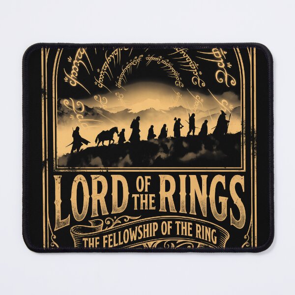 Item preview, Lord of the Rings The Fellowship of the Ring Poster designed and sold by Senpaiwaves.