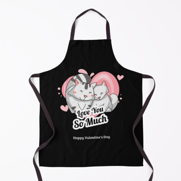 Item preview, Cute Valentine Cats Love You So Much designed and sold by GenZFashion000.