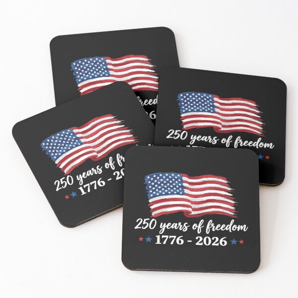 Item preview, 250 Years of Freedom USA Flag 1776-2026 Patriotic Anniversary designed and sold by Steele-Art.