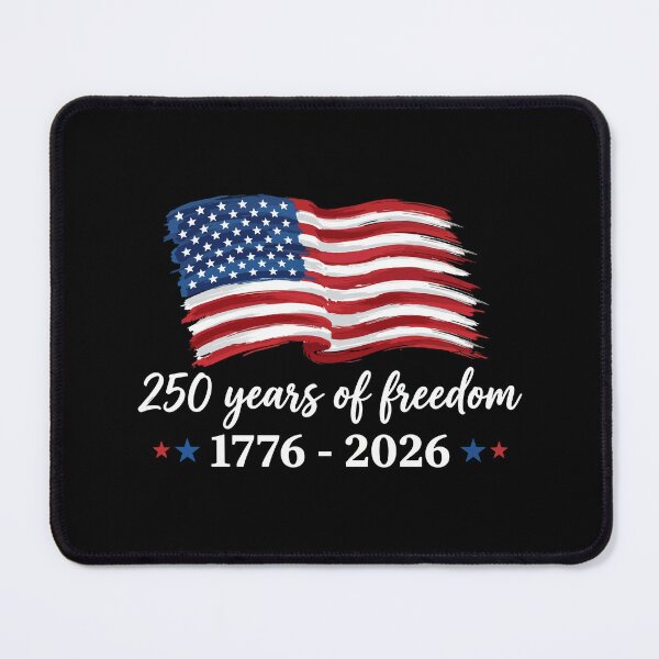 Item preview, 250 Years of Freedom USA Flag 1776-2026 Patriotic Anniversary designed and sold by Steele-Art.