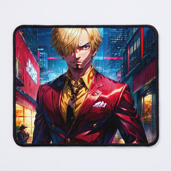Item preview, Sanji Vinsmoke One Piece Red Suit City Chef Energy designed and sold by Williamhallano.