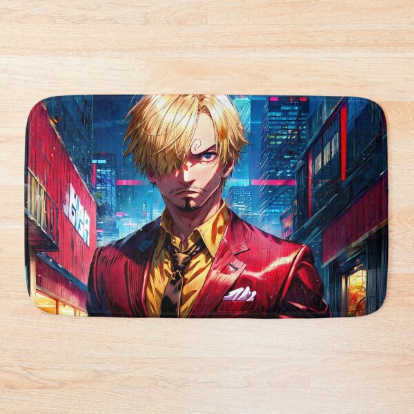 Item preview, Sanji Vinsmoke One Piece Red Suit City Chef Energy designed and sold by Williamhallano.