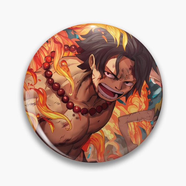 Item preview, Portgas D Ace One Piece Luffy Flame Adventure designed and sold by Williamhallano.