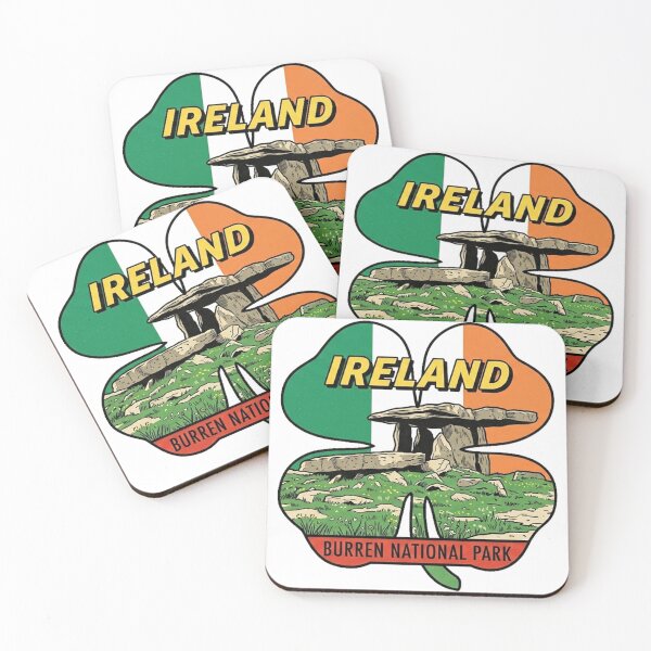 Item preview, Burren National Park Ireland Vintage Shamrock designed and sold by devonclemon.