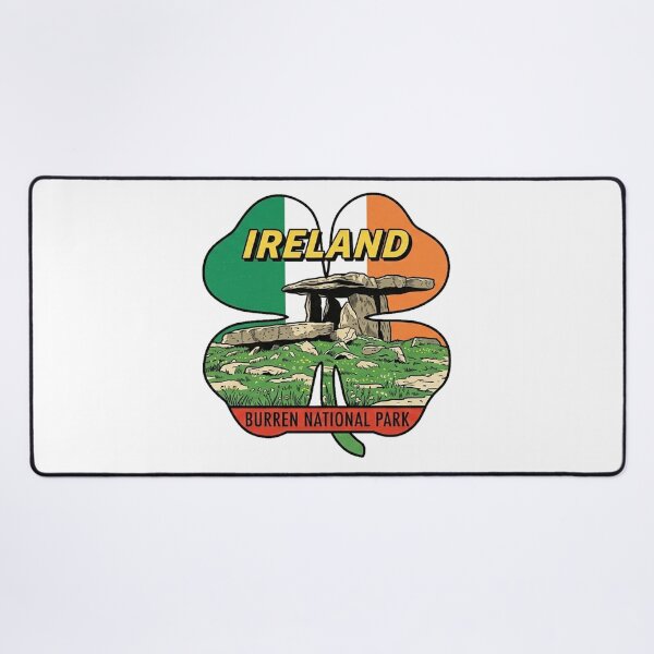 Item preview, Burren National Park Ireland Vintage Shamrock designed and sold by devonclemon.