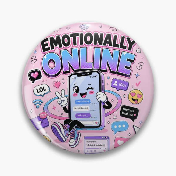 Item preview, Emotionally Online Gen Z Aesthetic designed and sold by SScraftverse.