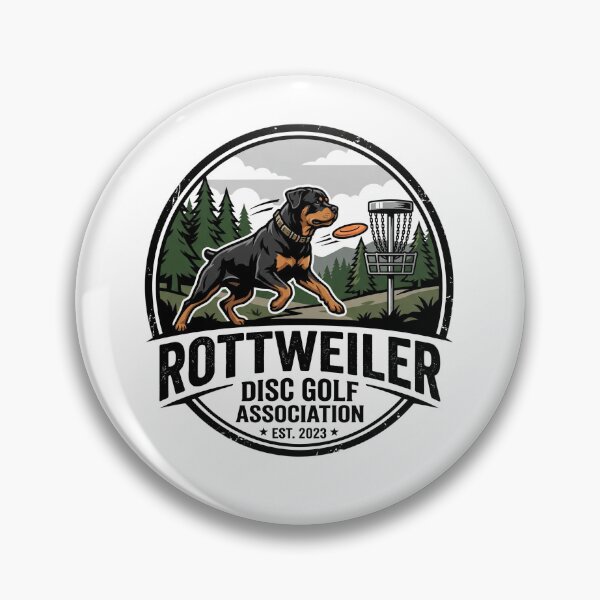 Item preview, Rottweiler Disc Golf Association Flying Disc Sports designed and sold by PictoVibe.
