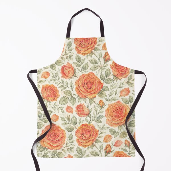 Item preview, Coral Rose and Sage Botanical Pattern designed and sold by Candice Davis.