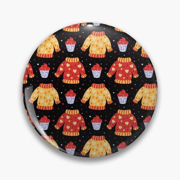 Item preview, Christmas Ugly Sweaters Red, Yellow And Black Pattern designed and sold by DEC02.