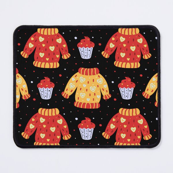 Item preview, Christmas Ugly Sweaters Red, Yellow And Black Pattern designed and sold by DEC02.