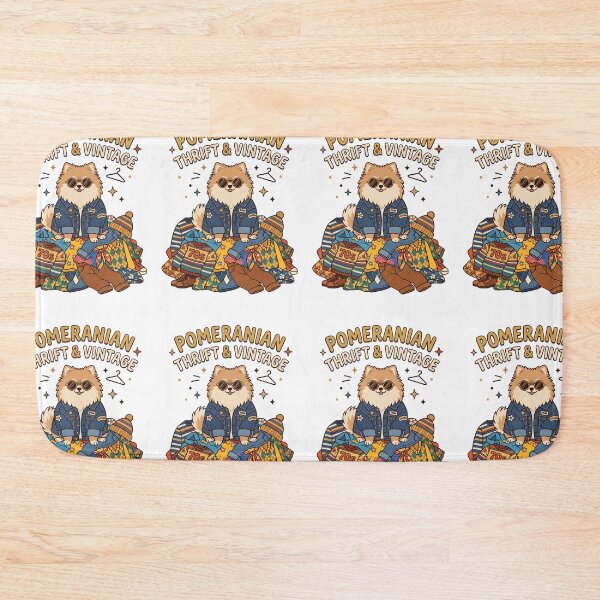 Item preview, Pomeranian Thrift Vintage Retro Fashion Streetwear designed and sold by PictoVibe.