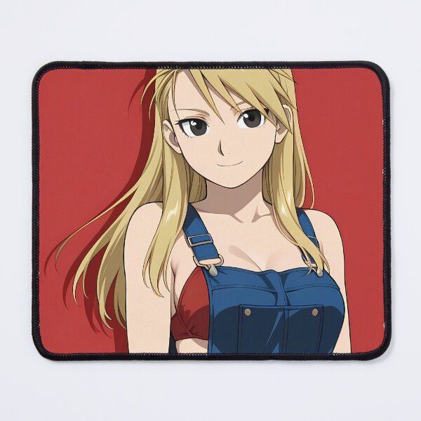 Item preview, Riza Hawkeye Fullmetal Alchemist Casual Blue Overalls Portrait designed and sold by GABRIELMURPHY.