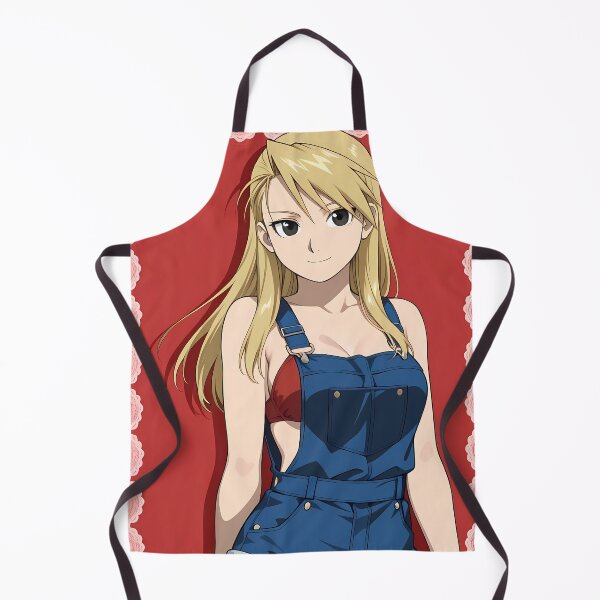 Item preview, Riza Hawkeye Fullmetal Alchemist Casual Blue Overalls Portrait designed and sold by GABRIELMURPHY.