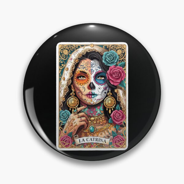 Item preview, La Catrina Tarot Day Of Dead Mexican designed and sold by nosu-art-pod.