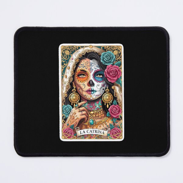 Item preview, La Catrina Tarot Day Of Dead Mexican designed and sold by nosu-art-pod.